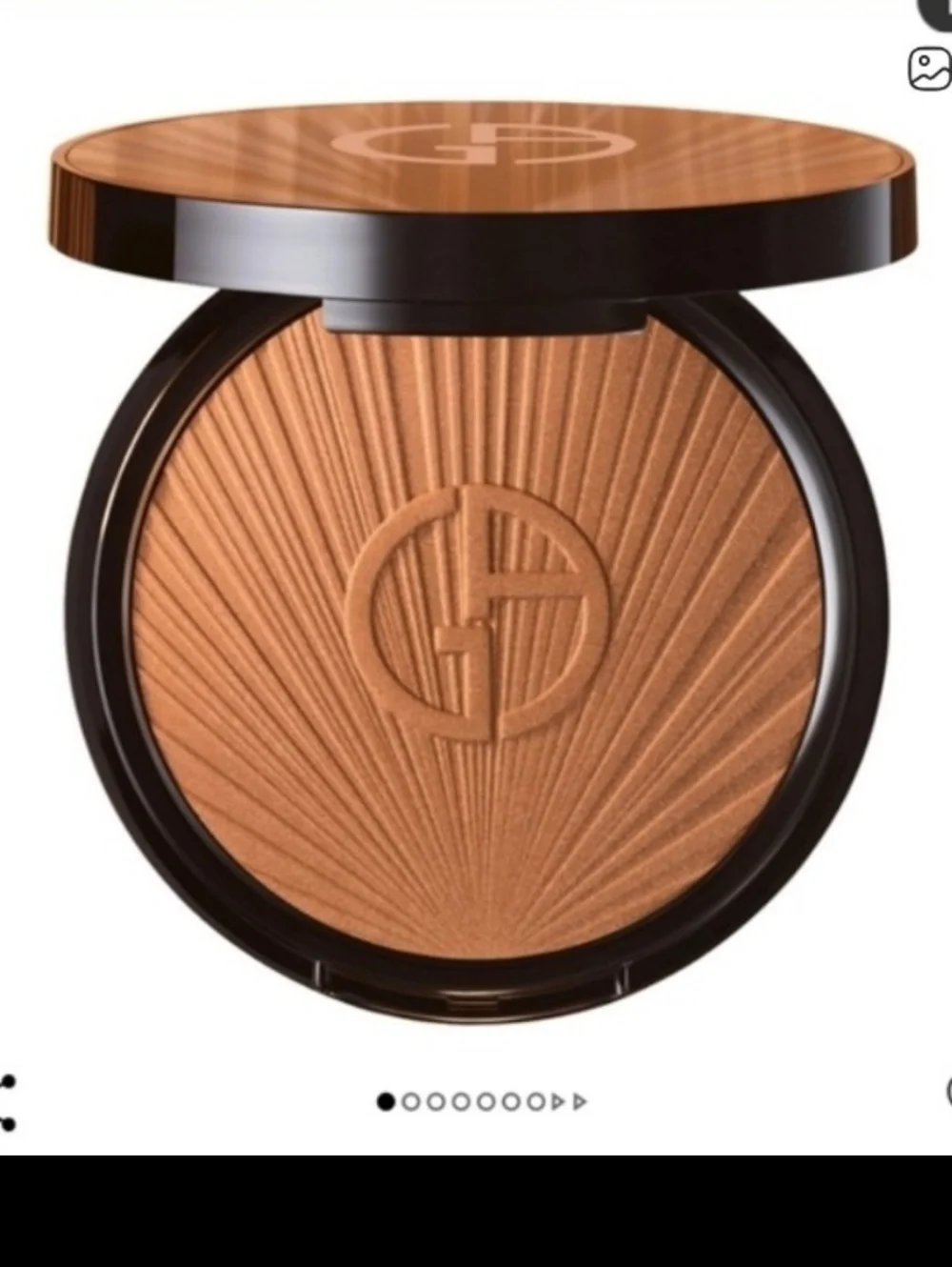 Armani Beauty Luminous Silk Sunlit Creamy Bronzing Powder # 100 ~ 18g New Unbox